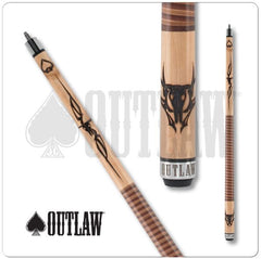 Outlaw Original Cow Skull Two Toned Wrap OL42 - Cue Depot