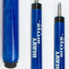 Image of Jacoby Heavy Hitter Break Cue - JHH - Blue - Cue Depot