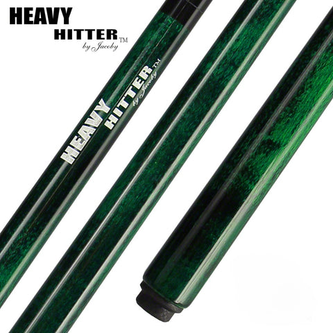 Jacoby Heavy Hitter Break Cue - JHH-Green - Cue Depot